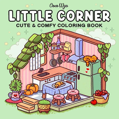 Coloring Book for Adults and Teens, Super Cute Patterns for Relaxation