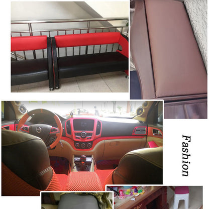 Self-Adhesive Repair Patch Faux Leather 50x138 cm Dark Brown - Image 6