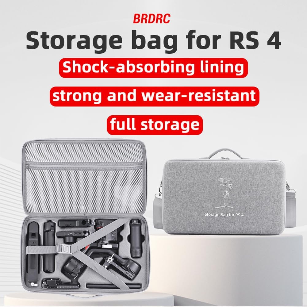 Bag for DJI 4 Gimbal Stabilizer, Compact Travel Case - Image 2