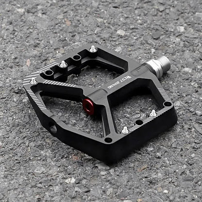 pair of wide pedals with non-slip surface and repair function, blue - Image 7