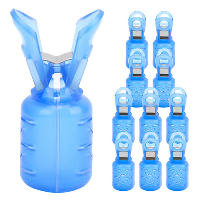 pair of wide pedals with non-slip surface and repair function, blue - Image 8