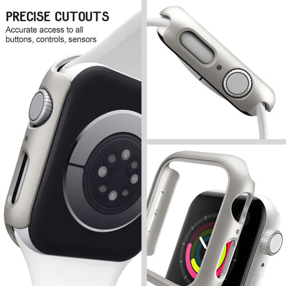 3pcs Hard PC Case for Apple Watch 45mm 41mm 38mm 42mm 40mm 44mm Matte Bumper Case Frame for iWatch SE 9 8 7 6 5 4 3 2 3pcs 42MM Series 3 2 1 - Image 4