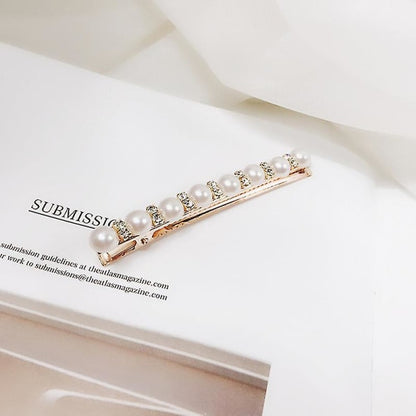 3pcs Pearl Studded Hair Clips Vintage Hair Clips Rhinestone Hair Clip Elegant Headpiece Creative Headpiece - Image 3