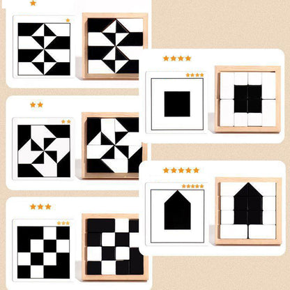 Hidden Block Puzzle Puzzle Toys Wooden Puzzle C - Image 4