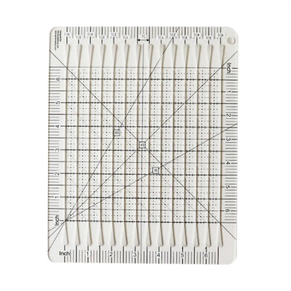 Quilt Cutting Ruler Acrylic Crafts PatSYDSwork Sewing Template - Image 2