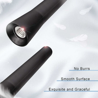 Car Antenna FM DAB Car Radio Antenna 6.5 cm Mini Short Car Antenna with Powerful FM/AM/DAB Reception Function, - Image 3