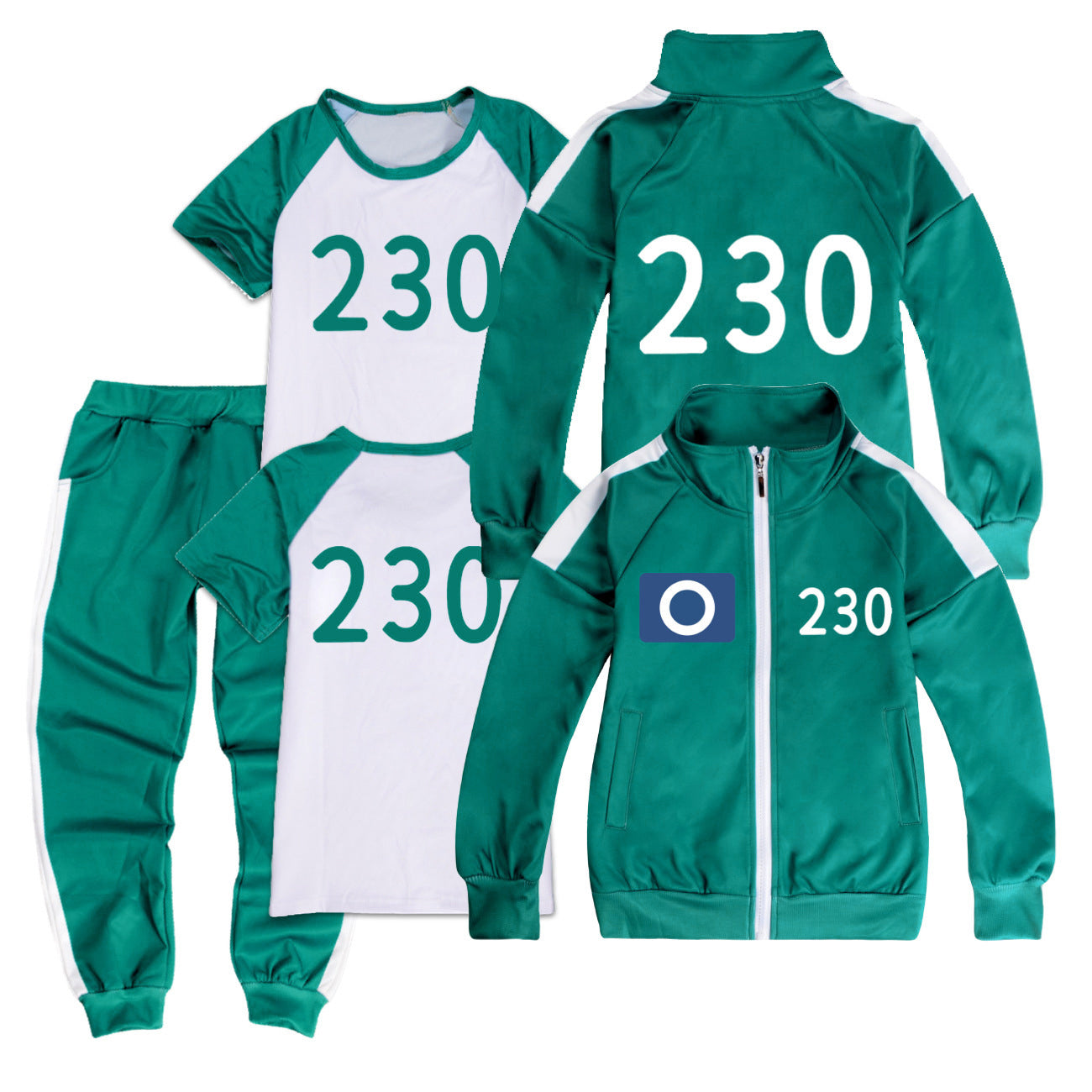 Squid Game, sportswear, complete set with rope 222 140 - Image 3