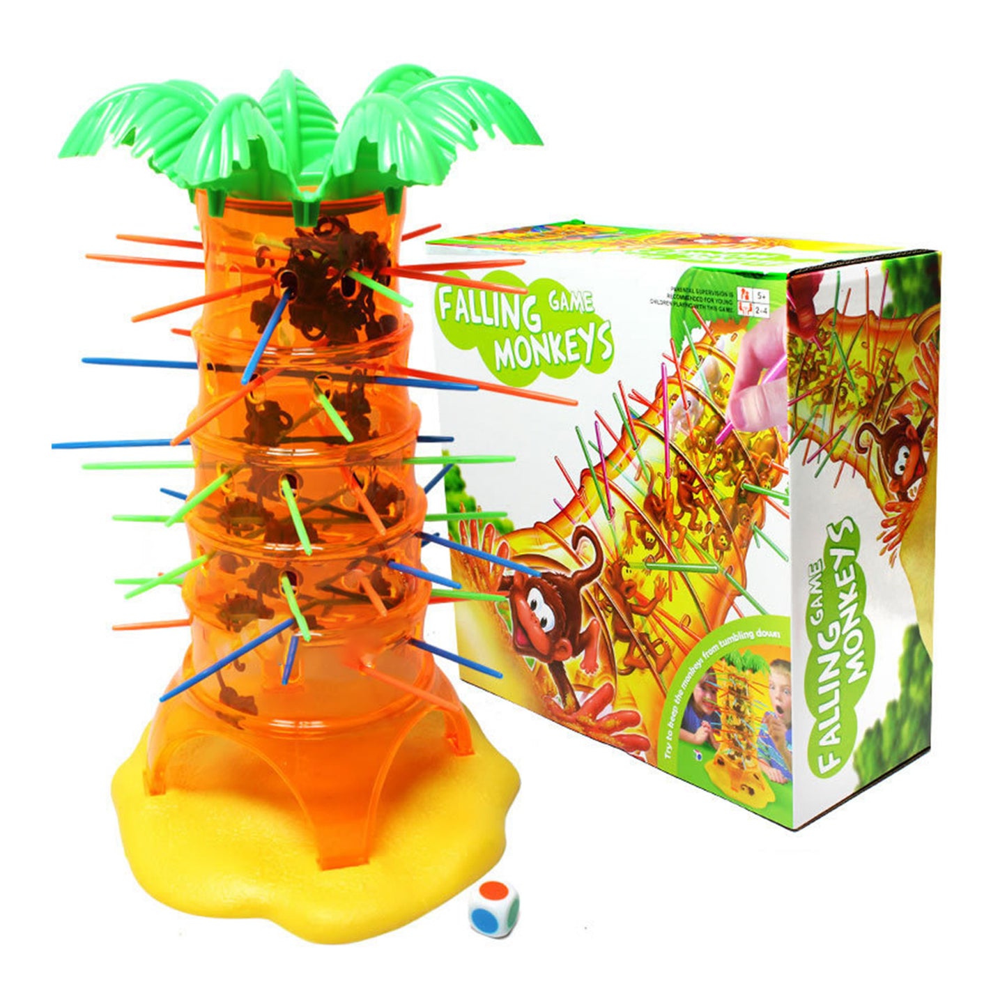 Monkey Tree Climbing - Educational game for children - Fun logic game for family parties