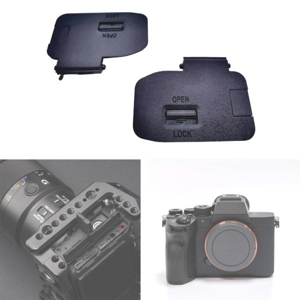 Battery Door for Sony Alpha a7 III ILCE-7M3 ILCE-9 Camera Replacement Repair Parts Camera Battery Lock - Image 2