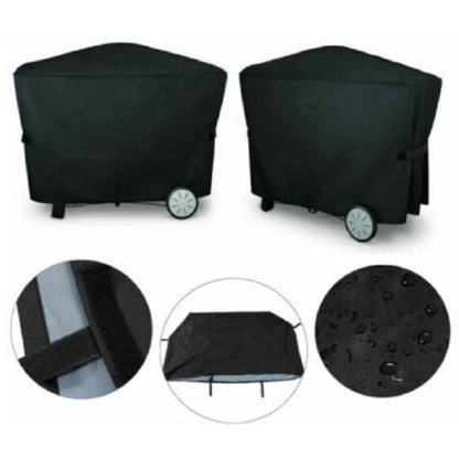 Weber Q3000 Q2000 Grill Waterproof Cover Outdoor Garden 112.4 x 64.1 x 95.6 cm - Image 4