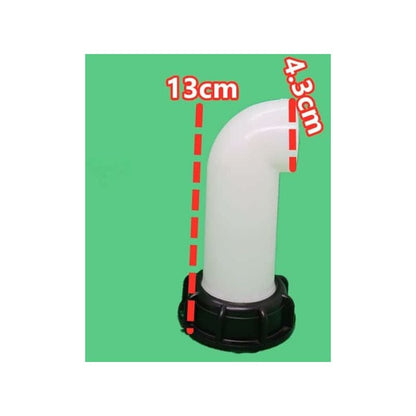 pcs Water Tank Nozzle Valve, Water Tank Valve, IBC Water Tank Adapter 60mm, for Dead IBC Tank (White) - Image 2