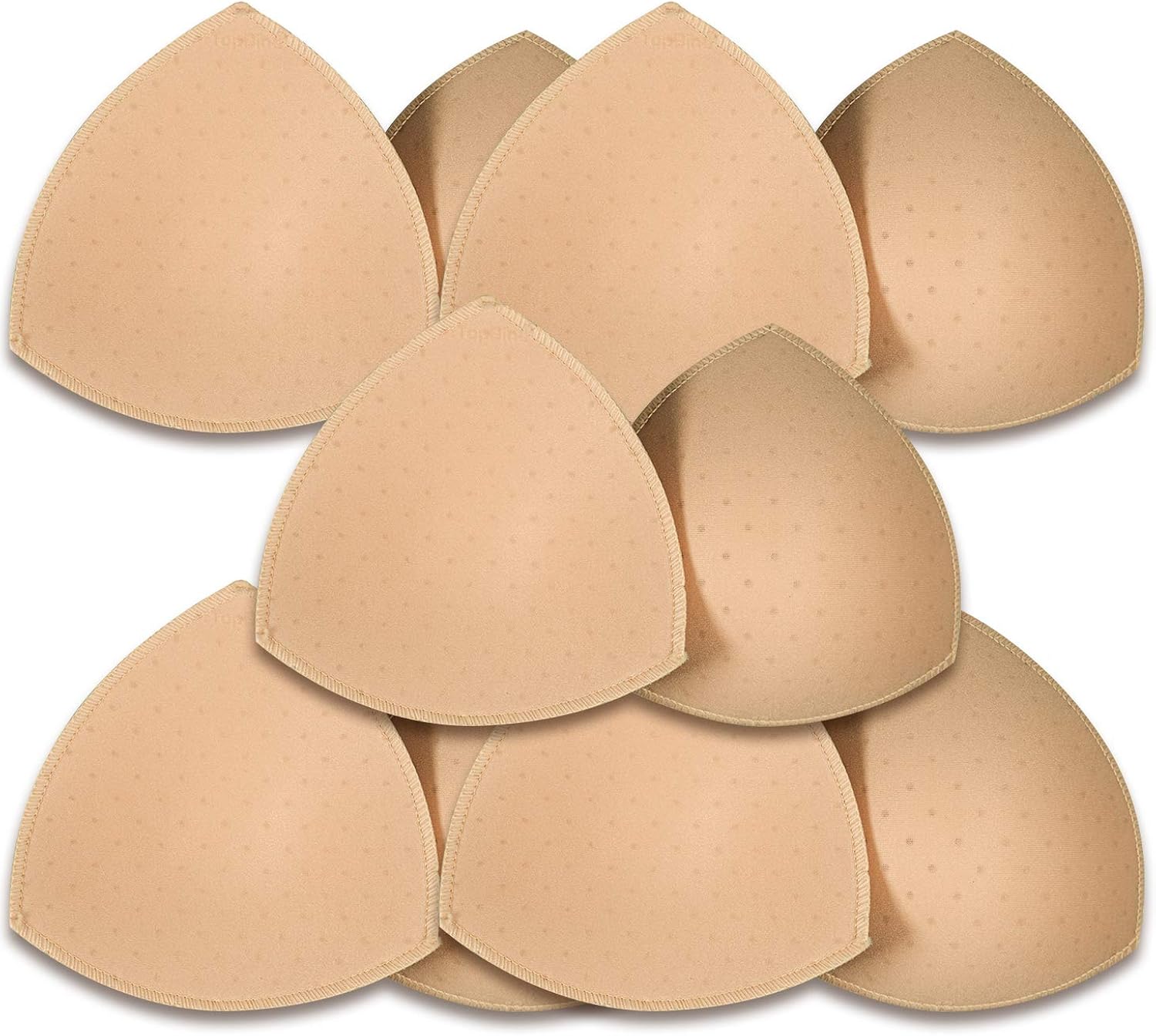 Bra Pads Insert 5 Pairs. Bra Pads Breathable Dcup