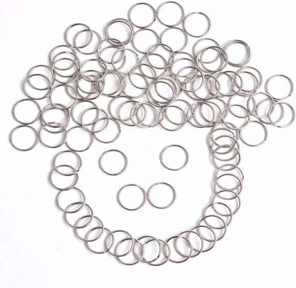 100 pcs 25 mm round key rings - Image 2