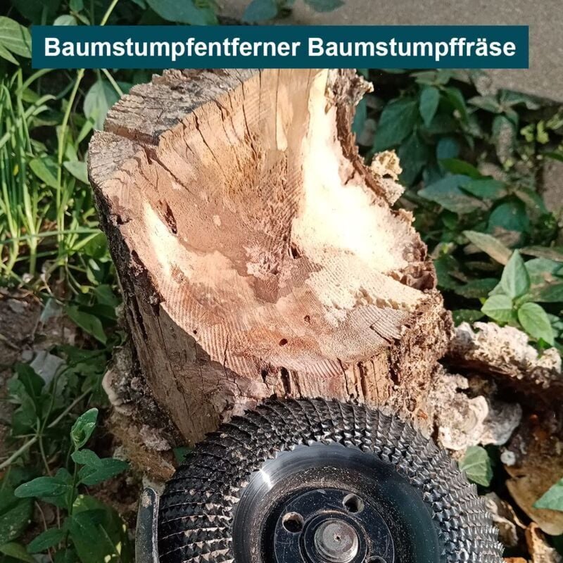 Wood sanding disc 125 mm, 3-piece sanding discs for shaping, sanding and cutting. Wheel for angle grinder, - Image 5