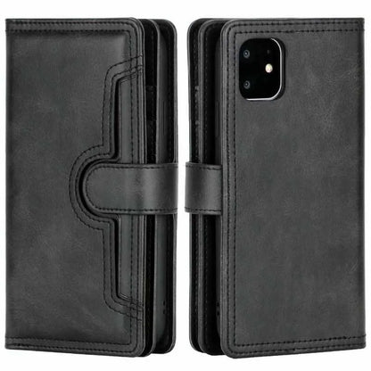 Compatible with iPhone 11 Wallet Case 10 Grid V3 Rose Gold 150 - Image 2