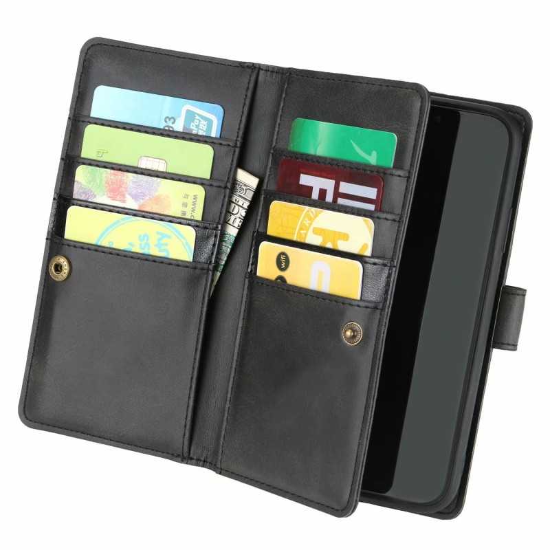 Compatible with iPhone 11 Wallet Case 10 Grid V3 Rose Gold 150 - Image 3
