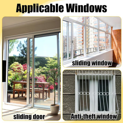 Sliding Window Locks, 4pcs Sliding Window Locks, Adjustable Window Lock for Sliding Doors - Reinforced Aluminum Alloy Security for Your Windows - Image 4