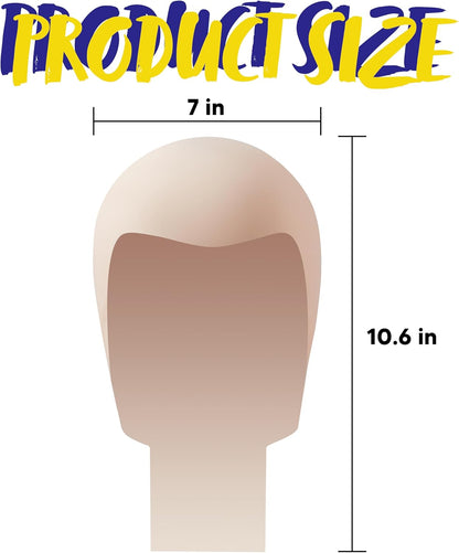 Halloween Bald Wig Latex Bald Wig For Men Women Halloween Costumes, Bald Wig Hat For Adults Costume Halloween Makeup Costume Accessories - Image 7