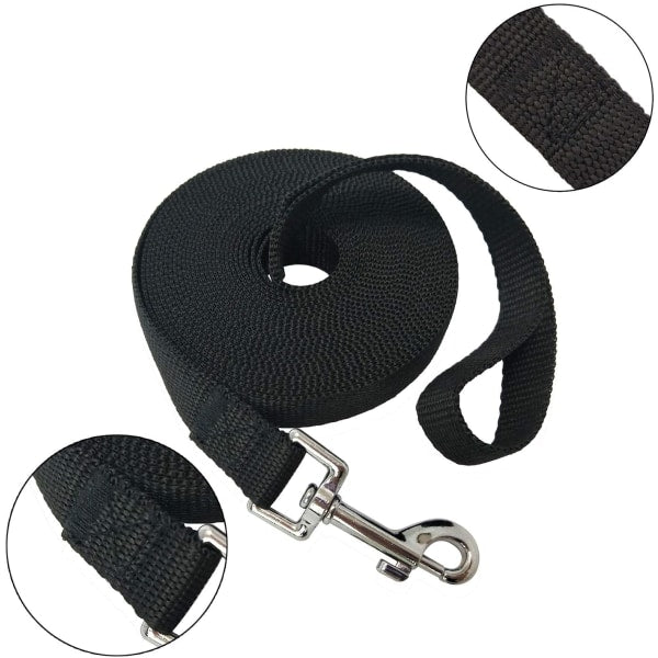Training Leash for Small and Medium Dogs, Dog Leash for Dog/Puppy for Recall Training, Camping-Black 10*2M_max - Image 3