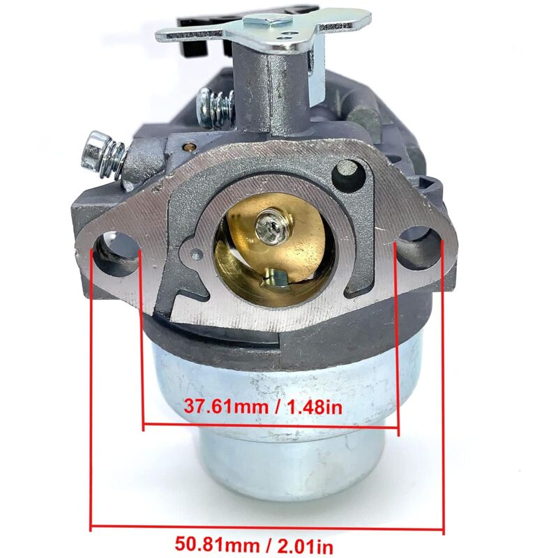 Gcv160 carburetor kit with gasket and filter for Honda HR series black 1pc - Image 4