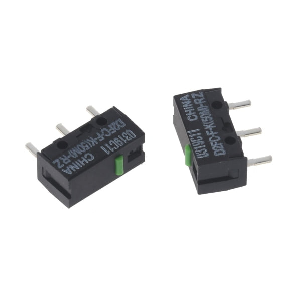2pcs Green Dot Mouse Microswitch D2FC-FK(50M)-RZ for Razer Mouse Microswitches 50 Million Clicks for Lifetime - Image 2