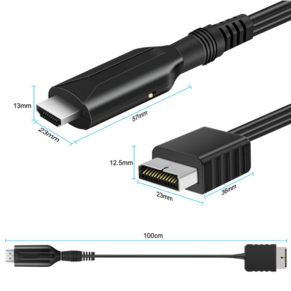 For PS1/for PS2 to HDMI Compatible Adapter Converter Up to 1080P Output Support PS1/for PS2 (480i/480p/576i) - Image 4