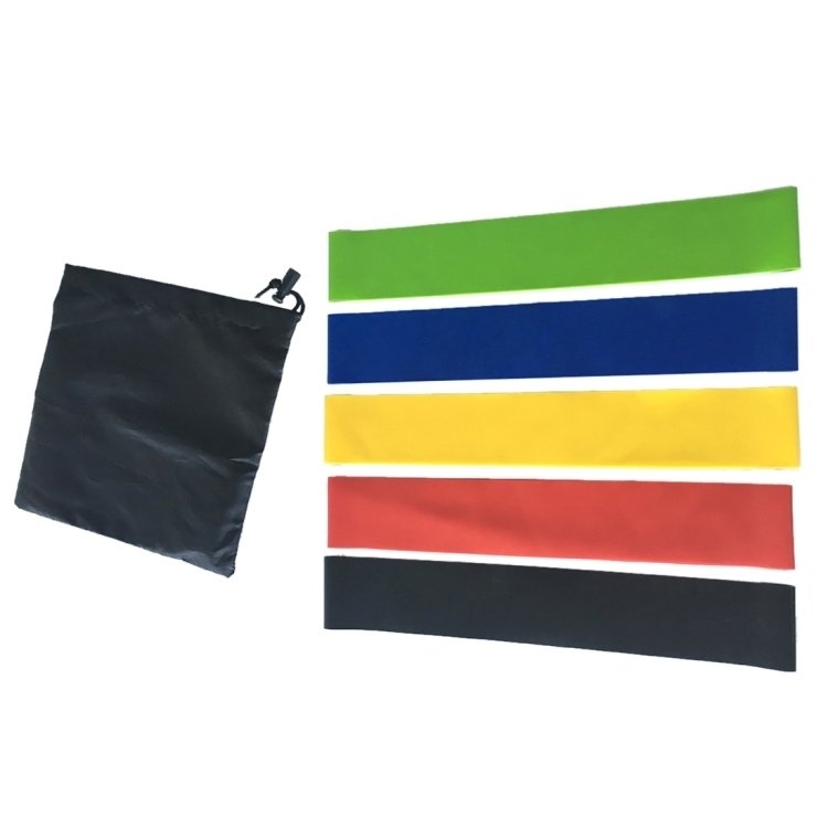 5-pack Exercise Bands / Rubber Bands - Training Multicolor multicolor - Image 2