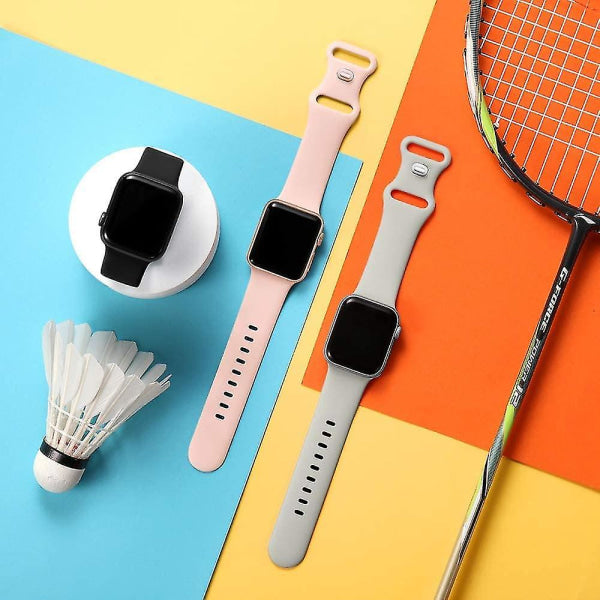 [14-Pack] Watch Bands Compatible with Apple Watch Bands 40mm 38mm 41mm Series 7/6/5/4 Women Men, Soft Silicone Sports Bracelets for I - Image 2