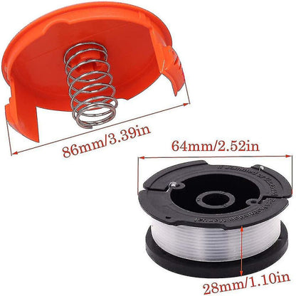 Black+decker A6481 Spool + 6 Pack Line For Reflex Strimmer null none - Image 3