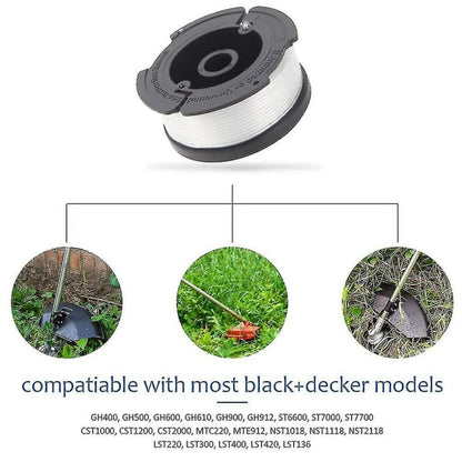 Black+decker A6481 Spool + 6 Pack Line For Reflex Strimmer null none - Image 4