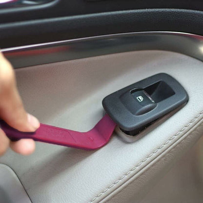 Car Stereo Removal Tool, Plastic Door Panel Pry Tool, Breaker Tool, Screwdriver, Four-Piece Set, Plastic Buckle, Screwdriver 6 Inch - Image 3