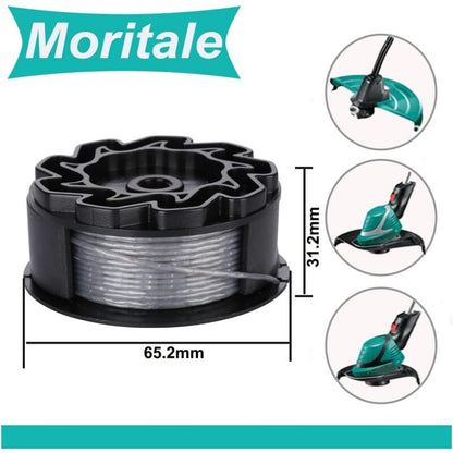 Line spool for BOSCH UniversalGrassCut Trimmer 18 18-26 18-260 F016800570 with cap (4 pieces) - Image 3