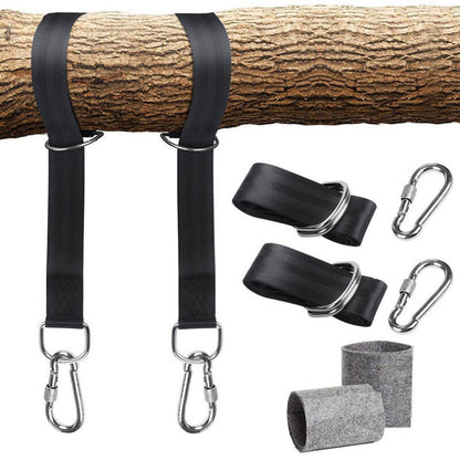 Swing bracket, hammock bracket, attachment set for hanging chair with max. 200 kg in tear-resistant polyester with 2 protective pads for shoulder and - Image 2