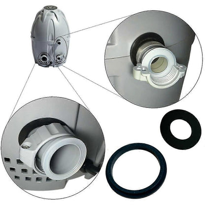 pcs Connection Seals Gaskets Washers for Coleman for Lay-Z-spa, A and B/C Connection Seals Gaskets (Black) [HK] - Image 3
