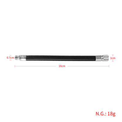 For Xiaomi scooter inflatable extension cord original model inflatable extension valve M365 Pro Pro2 1S extension tube Black - Image 2
