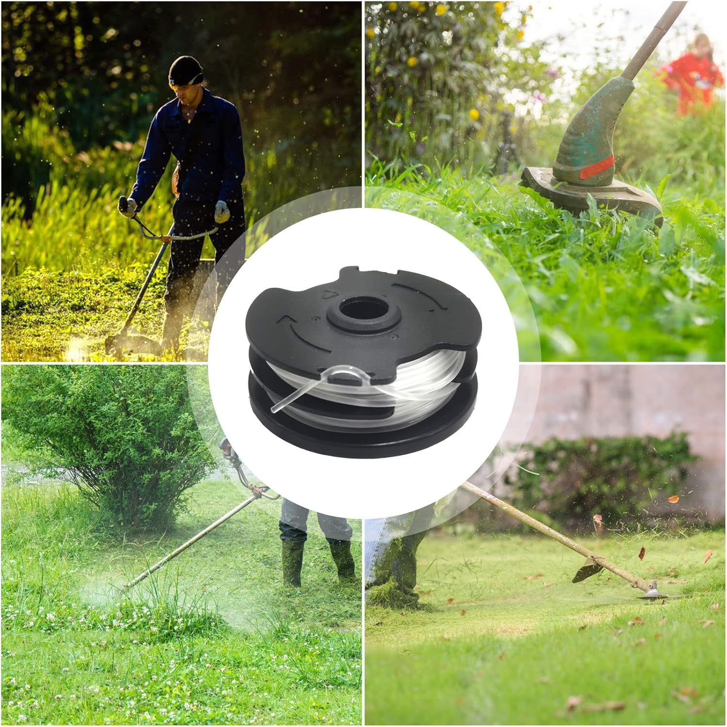 6-pack replacement lens coils for LIDL Parkside PRTA 20-Li A1, B2, C3, PRT 550 A1, A3, PRT 300 A1 grass trimmer - Image 2