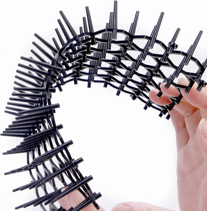 12 pcs 15 cm x 20 cm Spike Mat, Cat Scare with Spikes, Dog Mat, Plastic Net for Animals - Image 3