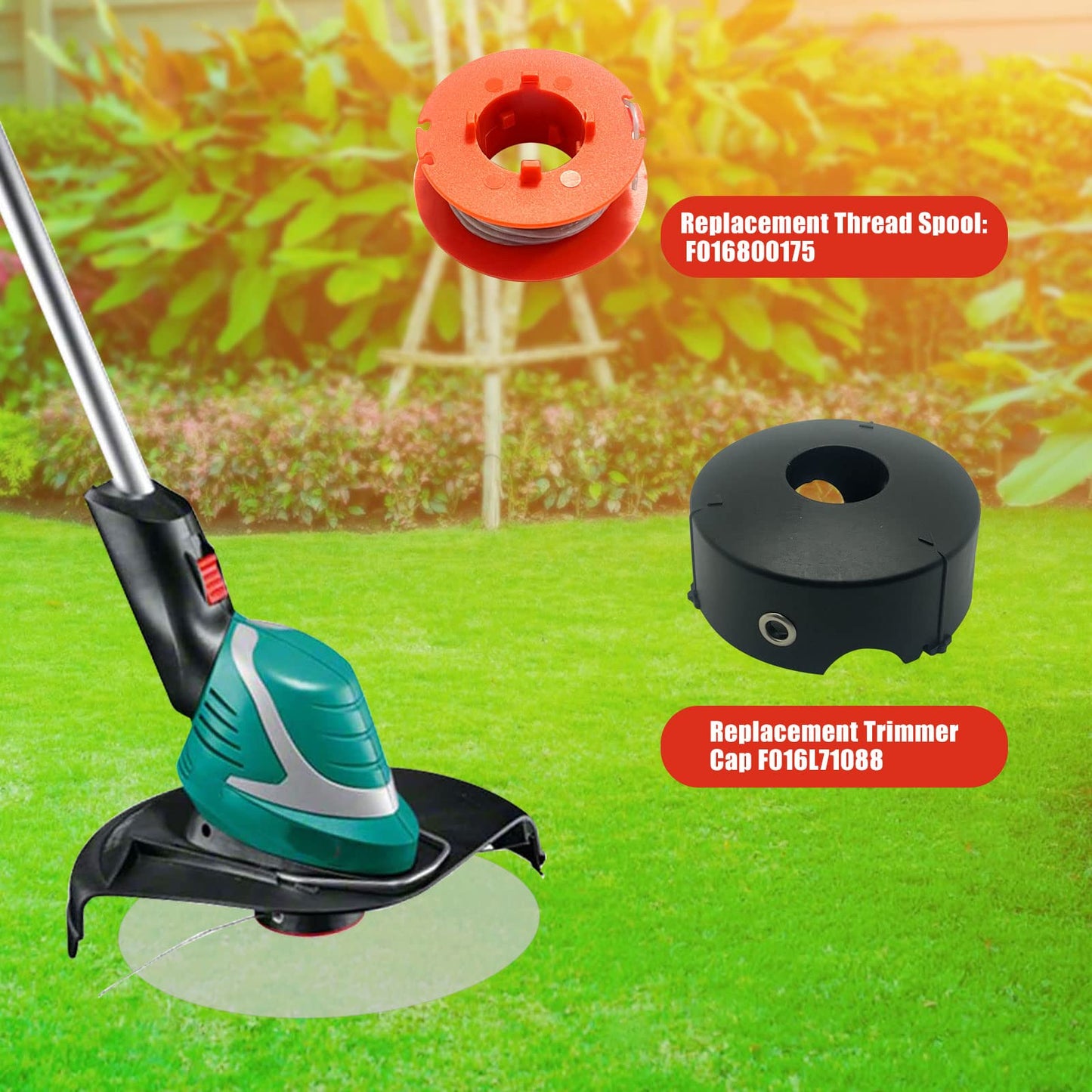 Best selling product!!!INF Trimmer spool for Bosch Grass trimmer Art 23/26/30 Combitrim Multicolor - Image 2