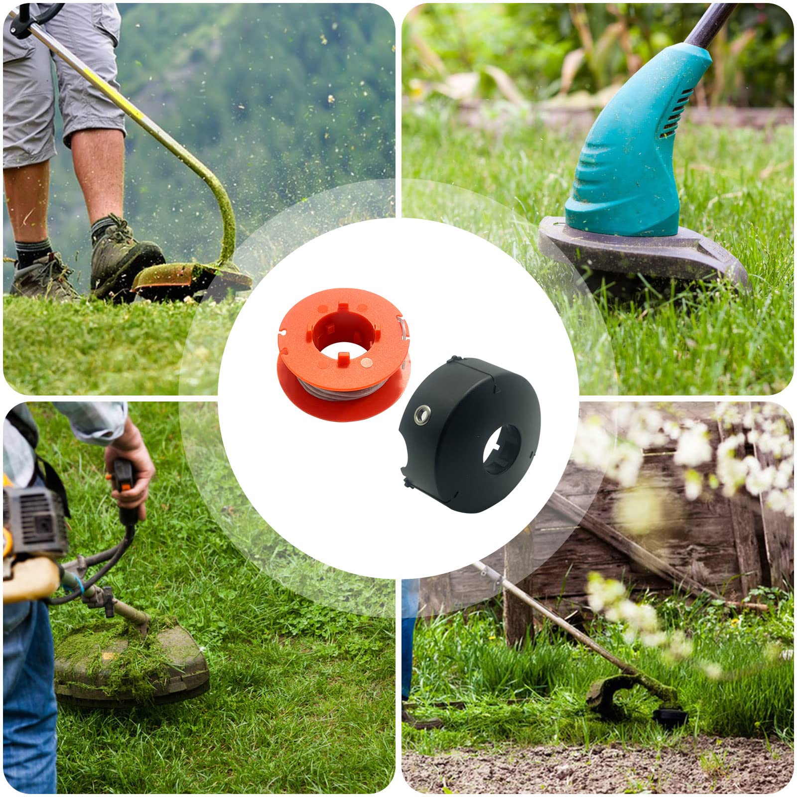 Best selling product!!!INF Trimmer spool for Bosch Grass trimmer Art 23/26/30 Combitrim Multicolor - Image 3