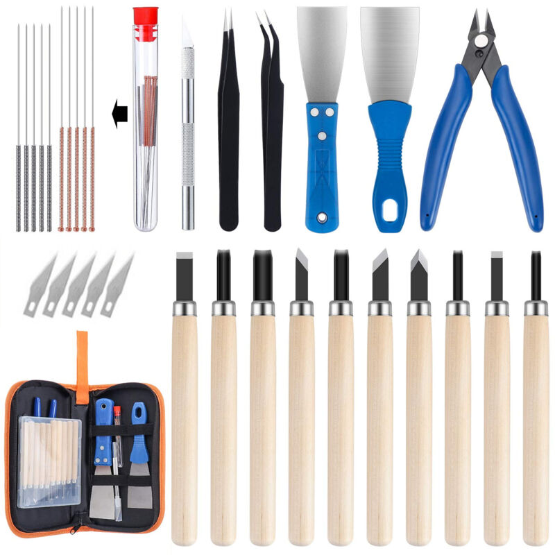 3D Printer Tools 3D Printer Spare Part 32 Parts 3D Printer Accessory Kit