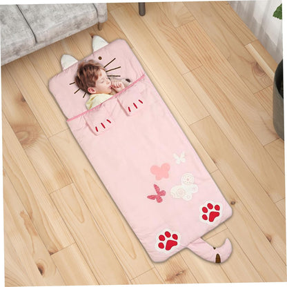 Sleeping bag for children, cozy cartoon design for boys and girls - Image 4