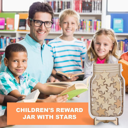 Reward Jars for Kids - Star and Dinosaur Board | Positive Behavior Management and Reward System for the Classroom b - Image 2