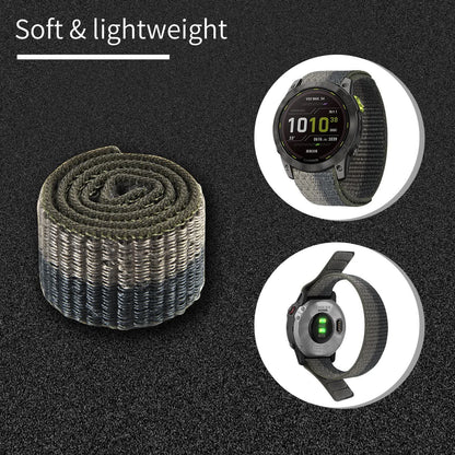 26mm 22mm  Nylon for Garmin Enduro 2/Fenix ​​6X 6 Pro 5X 5 Plus 7X 7/Epix Gen 2 Ultralight Smart Watch Band Bracelet H 26mm Fenix ​​6X 6XPro - Image 6