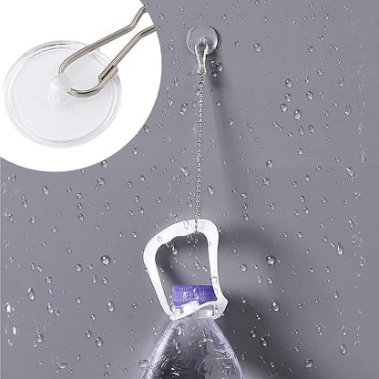20-pack transparent self-adhesive ceiling hooks, no drilling required, ceiling hooks - Image 6