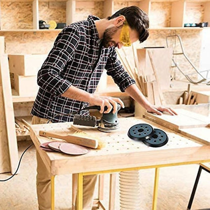 pcs 125 mm sanding disc 8-hole sandpaper sandpaper accessories with Dwe6423/6423k Dwe6421/6421k null none - Image 5