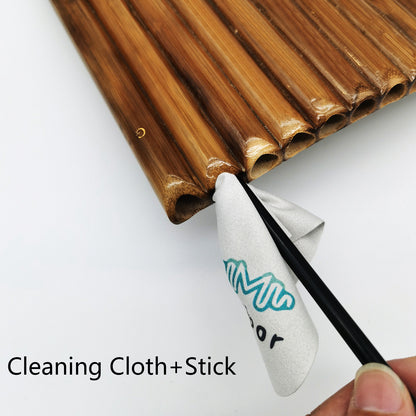 Pan Flute 15 pipes Natural bamboo Wind instrument Pan Flute G-tone Pan Flute Handmade Woodwind instrument - Image 3