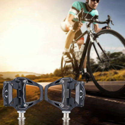 Compatible Shimano Ultegra R8000 SPD-SL Clipless Pedals with SM-SH11 Cleats black - Image 5