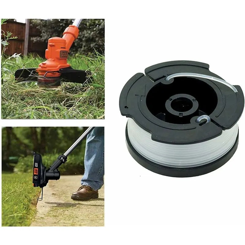 Black & Decker lawn mower spool, 6-pack, black - Image 2
