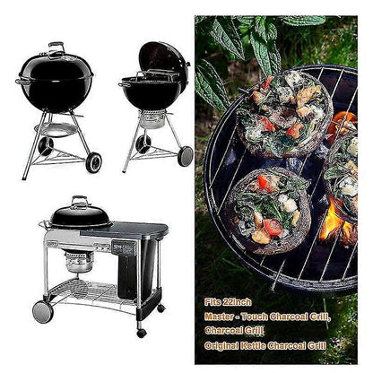 Weber 22-inch One-Touch Ash Cleaning System, Fits Master-Touch/Performer/Original Series Grills (FMY) Silver - Image 4
