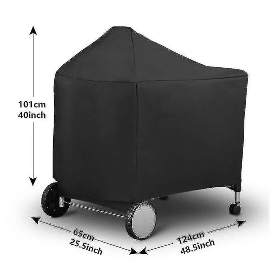 Weber Premium Performer Deluxe Grill Cover - ya - Image 2